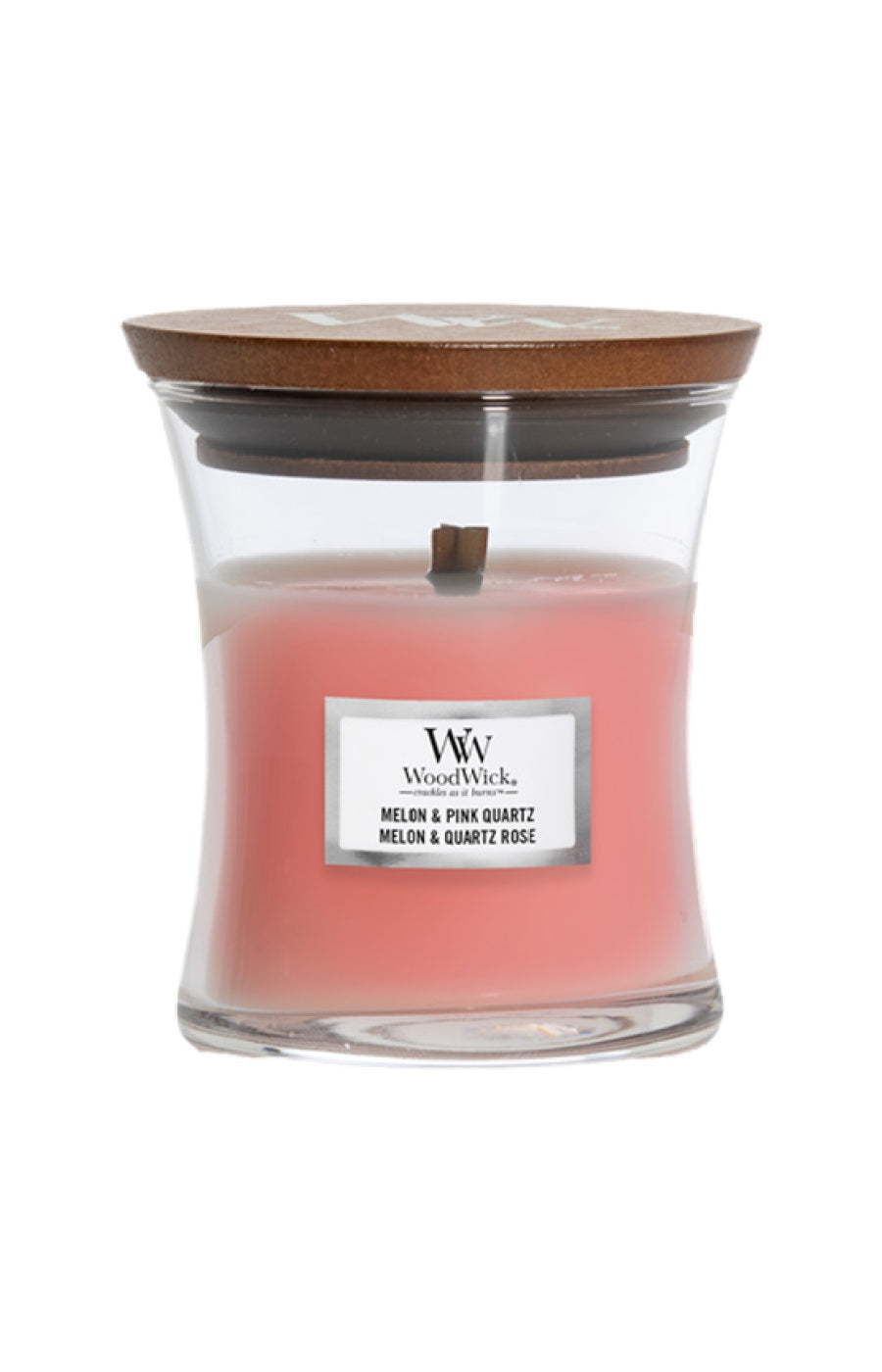 Bougie jarre - Melon & quartz rose - Mini modèle - 85 g