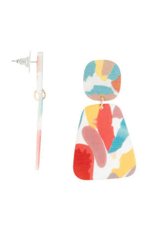 Boucles d'oreilles - Alliage - Multicolore