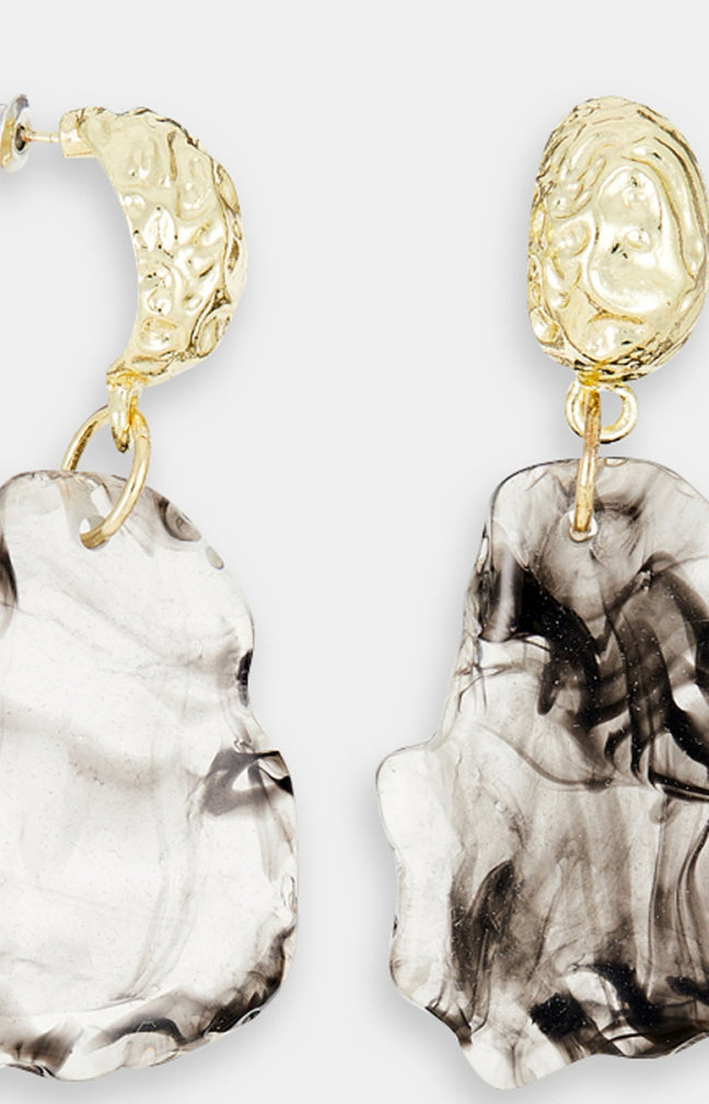 Boucles d'oreilles - Alliage - Doré