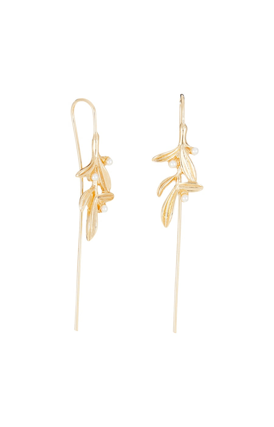 Boucles d'oreilles - Alliage - Doré