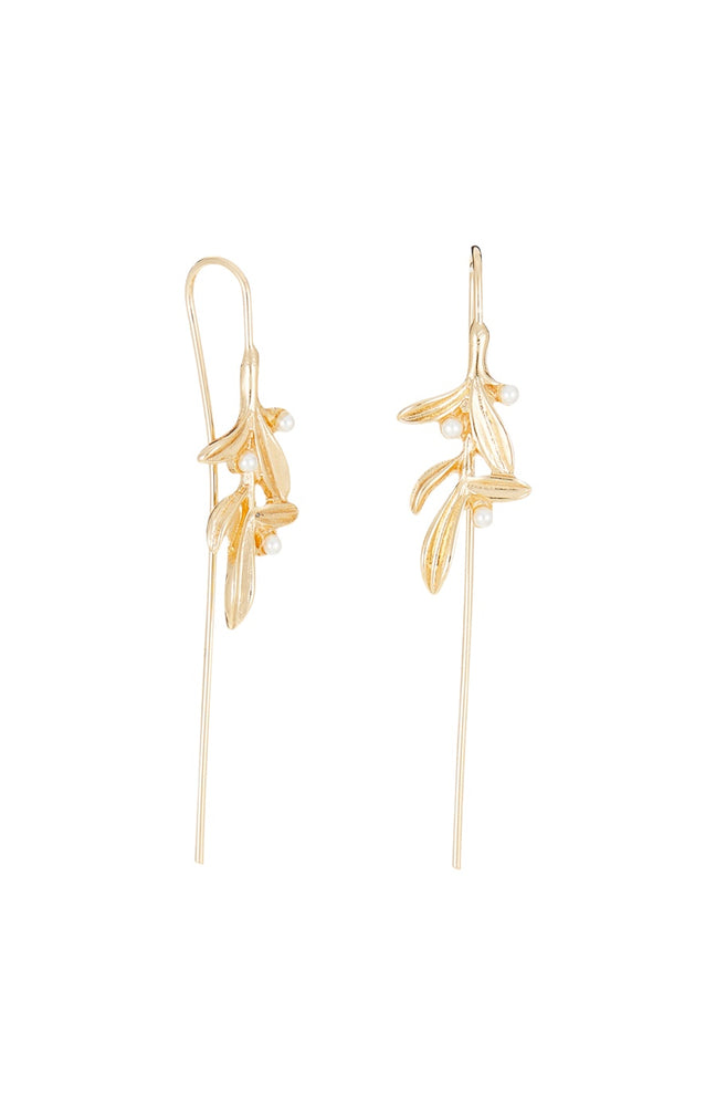 Boucles d'oreilles - Alliage - Doré