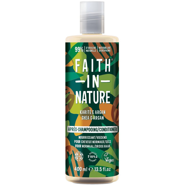 Après-shampoing nourrissant - Karité & argan - Cheveux normaux à secs - 400 ml