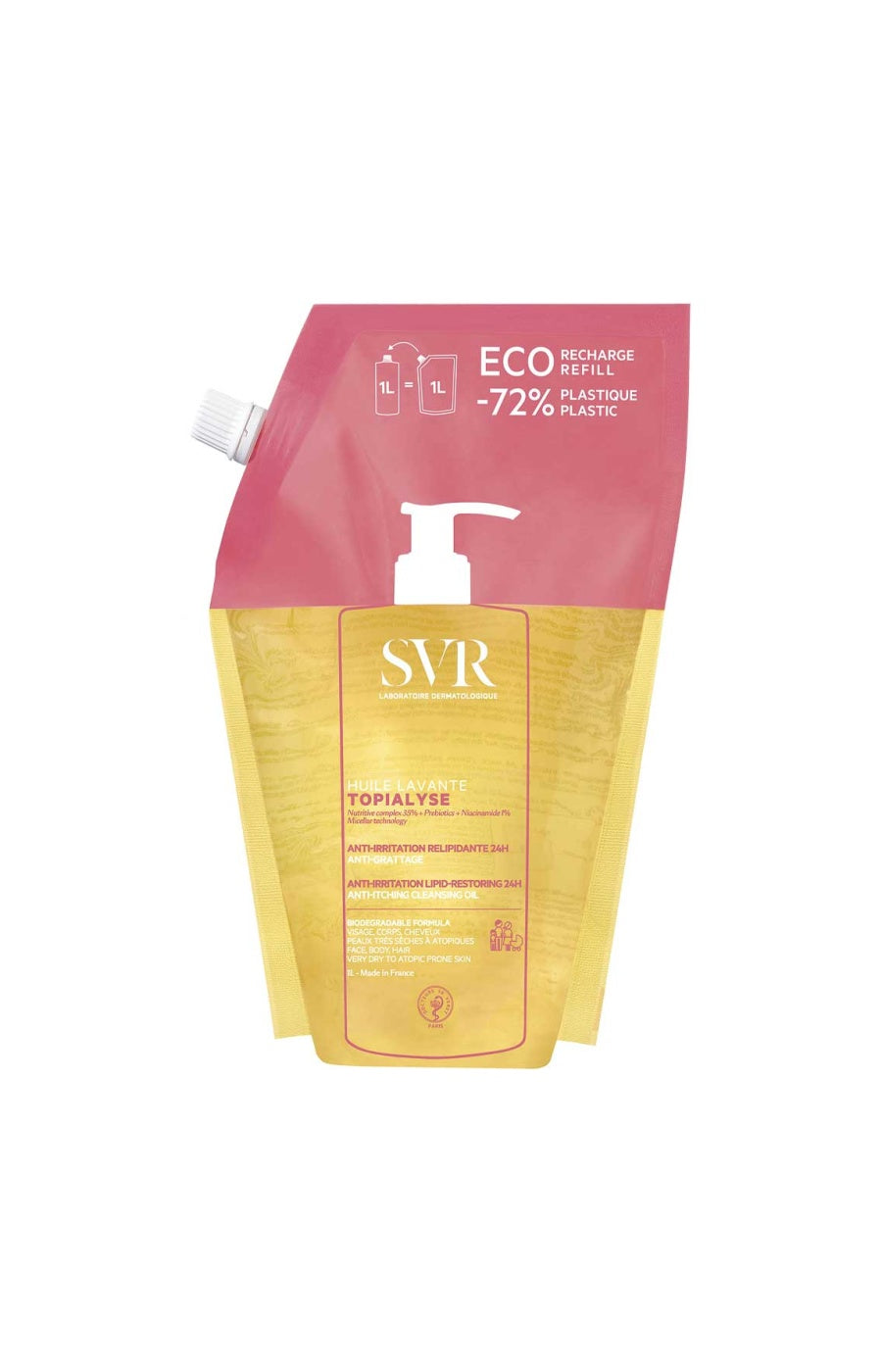 Recharge d'huile lavante - Topialyse - Peaux sensibles - 1 L
