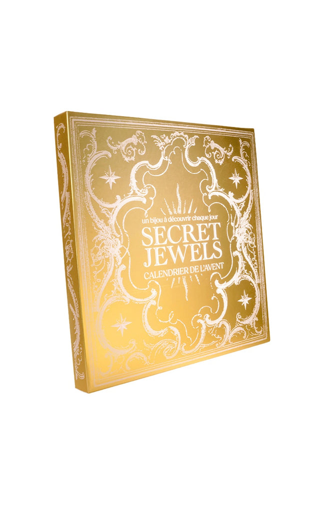Calendrier de l'Avent - 24 bijoux - Doré