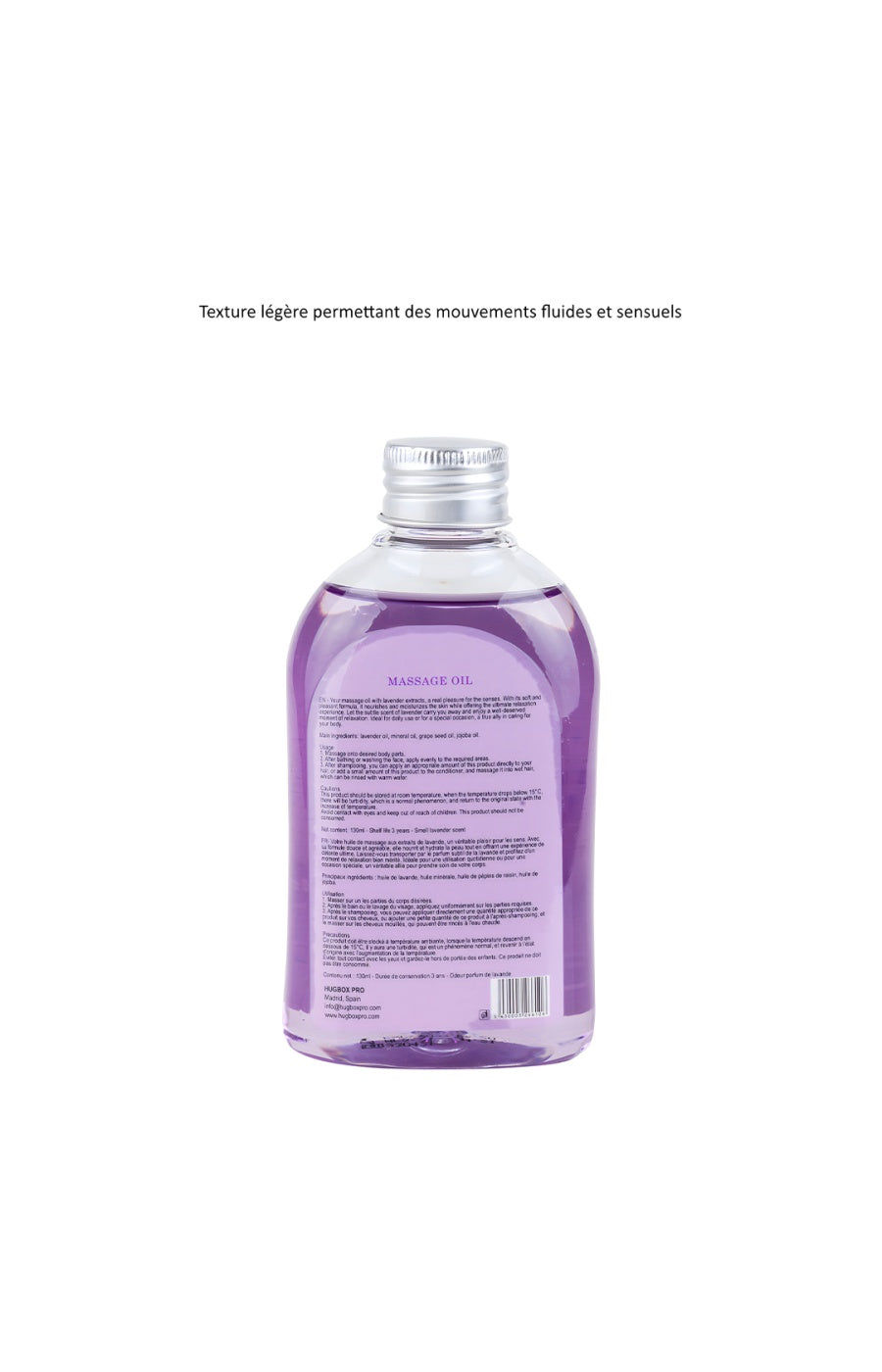 Huile de massage - Lavande - 130 ml