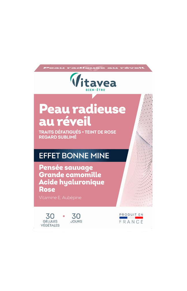 Cure peau radieuse - Pensée sauvage & grande camomille - 1 mois