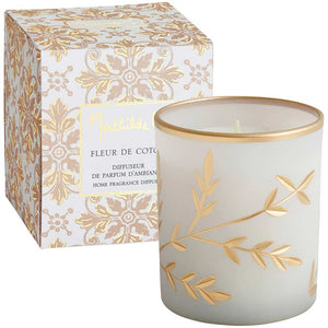 Bougie parfumée - Murmures de papier - Fleur de coton - 45h