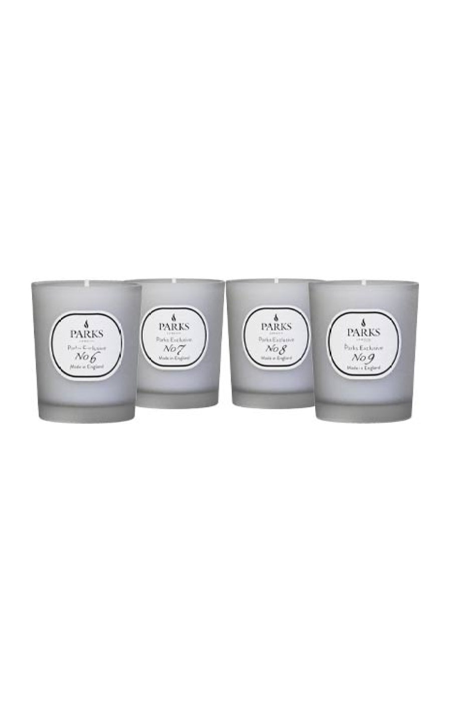 Coffret 4 bougies - No 6,7,8 & 9 - 4 x 50 g