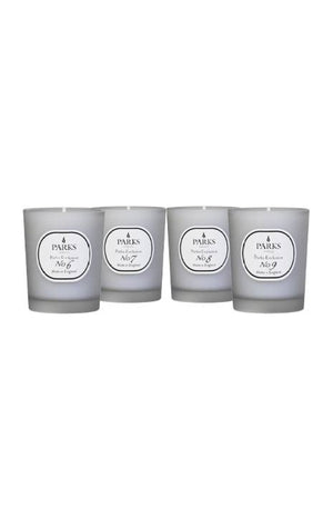 Coffret 4 bougies - No 6,7,8 & 9 - 4 x 50 g