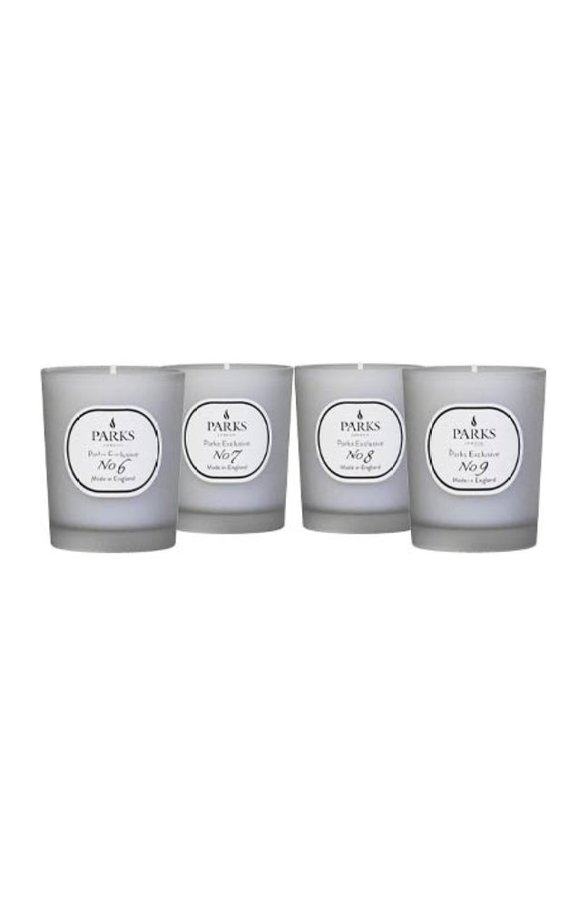 Coffret 4 bougies - No 6,7,8 & 9 - 4 x 50 g