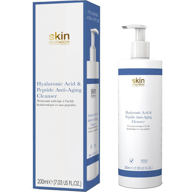 Nettoyant anti-âge - Acide hyaluronique & peptides - Visage