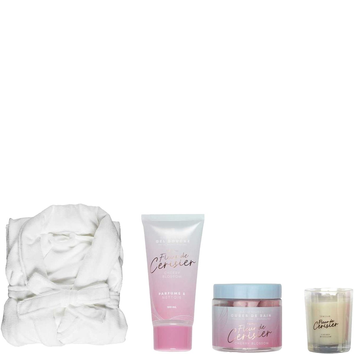 Coffret bain - Fleur de cerisier - 4 produits