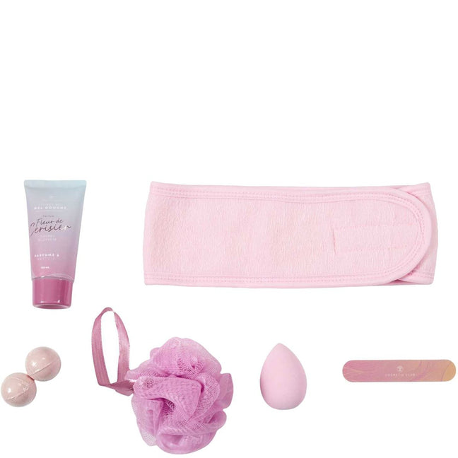 Calendrier beauté - Fleur de cerisier - Rose - 6 Jours