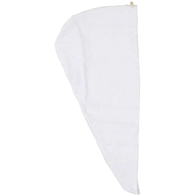 Serviette absorbante - Fibre de bambou - Cheveux - Blanc