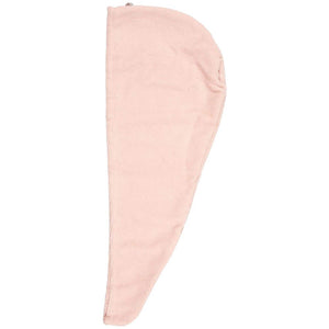 Coffret cheveux - Serviette magique & charlotte - Rose - 2 produits