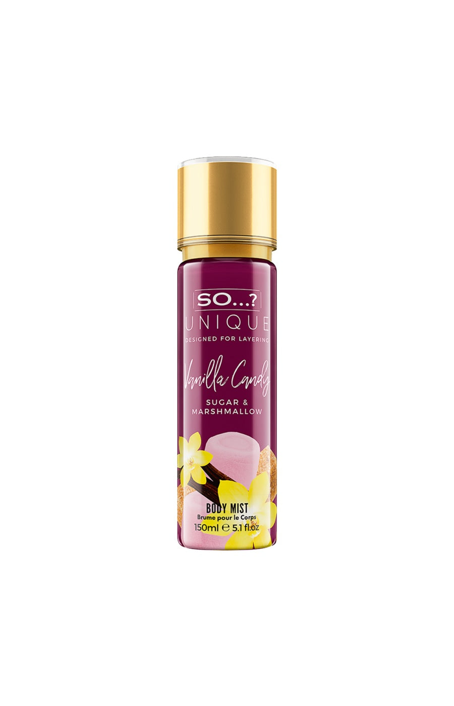 Brume corporelle - Vanilla Candy - Sucre & chamallow - 150 ml