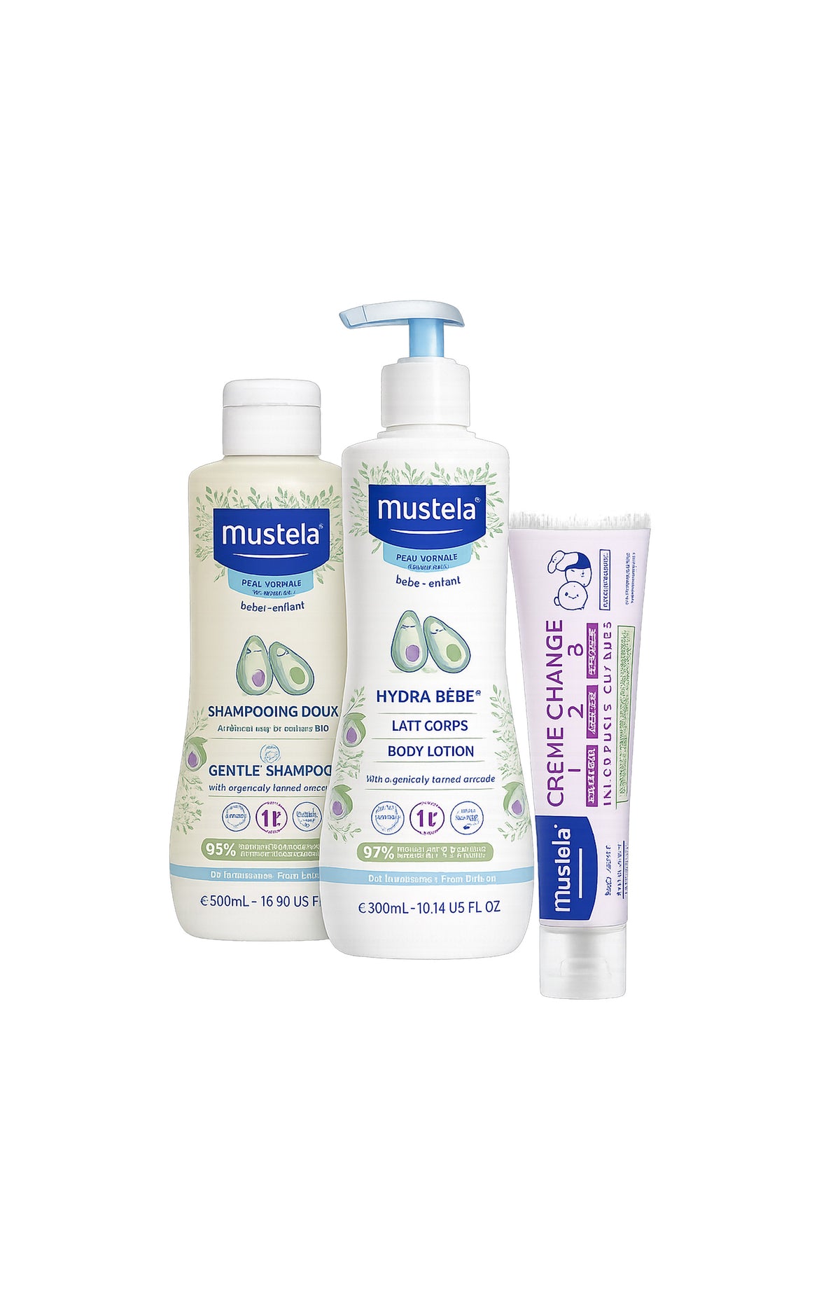 Trio soin bébé naturel à l'avocat - 3 produits (à supprimer)