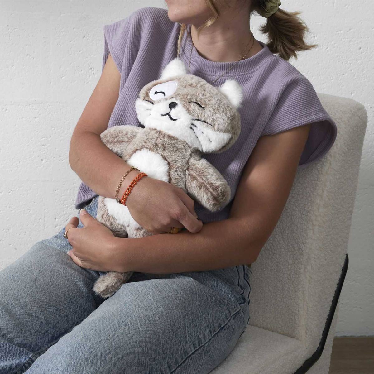 Peluche chauffante usb