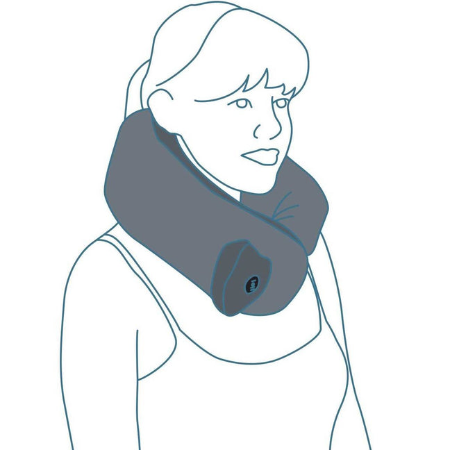 Coussin vibrant - Cou - Gris