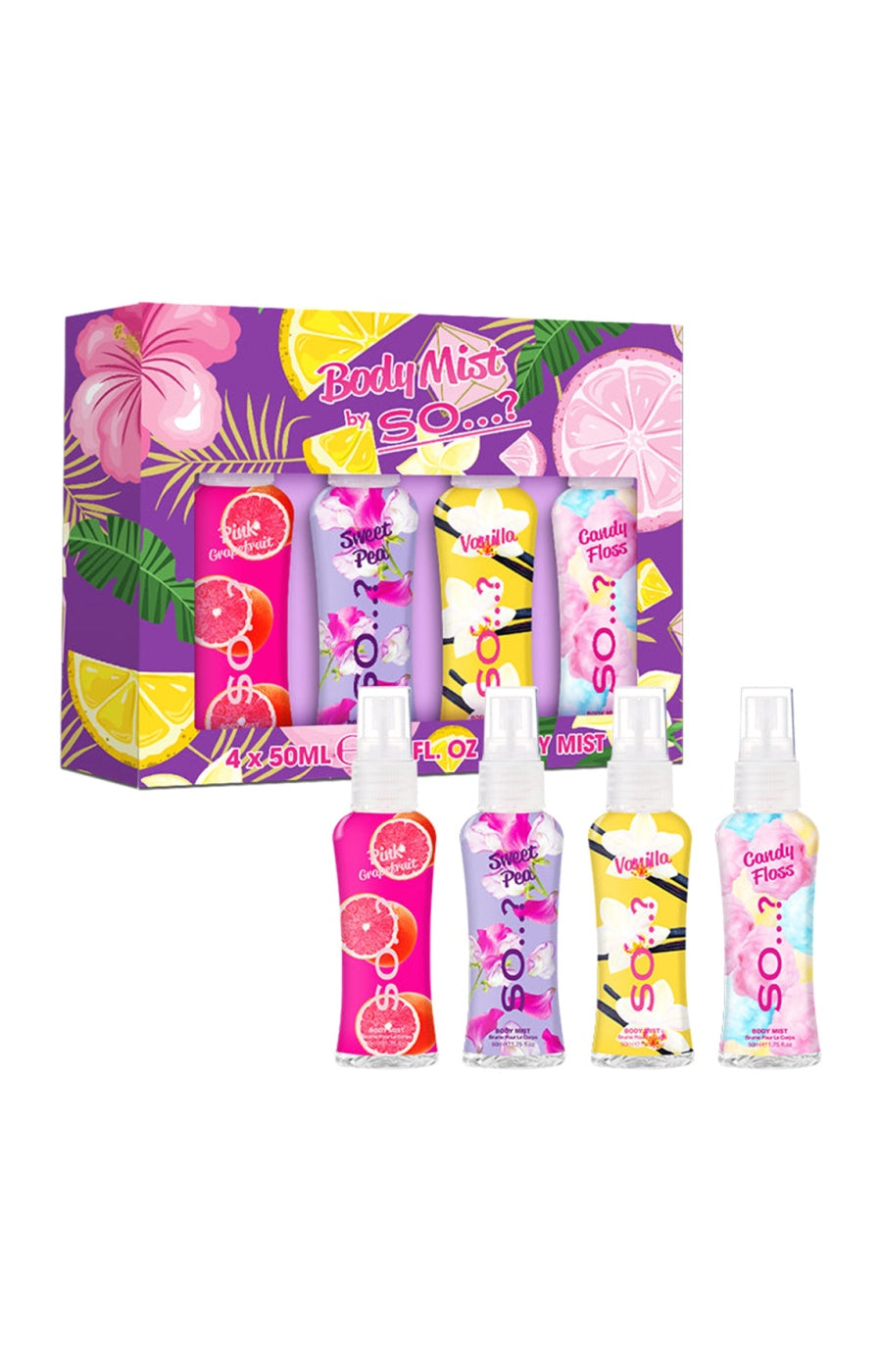 Coffret de brumes parfumées - Mini Mist Gift  - 4 produits