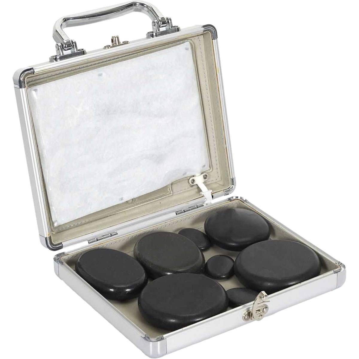 Mallette de 8 pierres chaudes - Corps