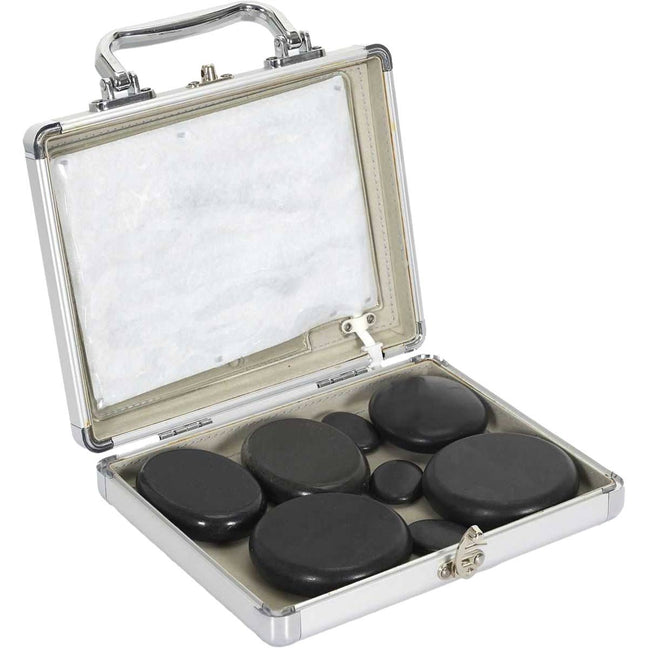 Mallette de 8 pierres chaudes - Corps