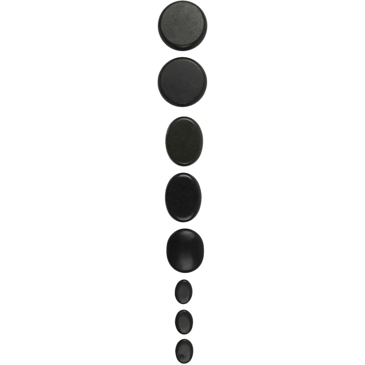 Mallette de 8 pierres chaudes - Corps