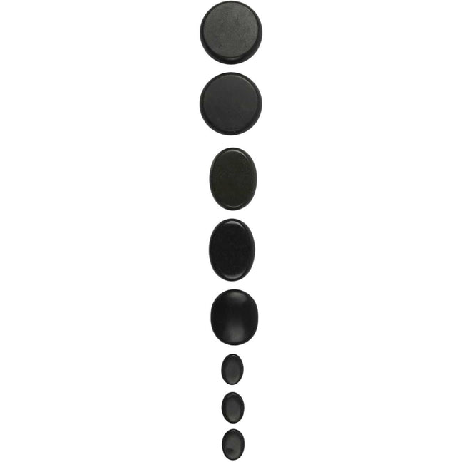 Mallette de 8 pierres chaudes - Corps