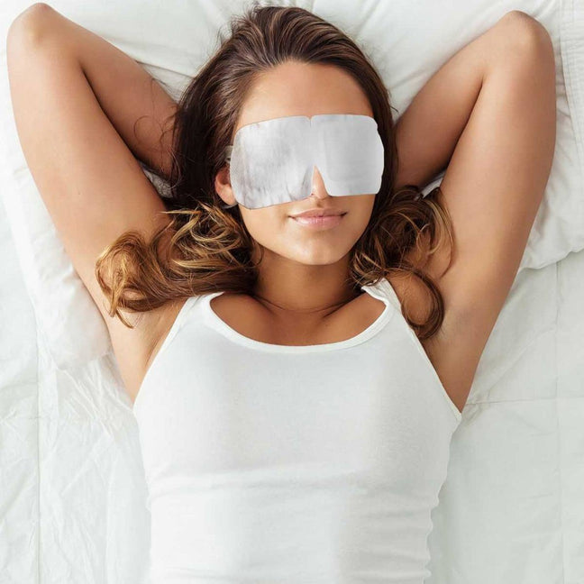 Masque chauffant - Yeux - Blanc