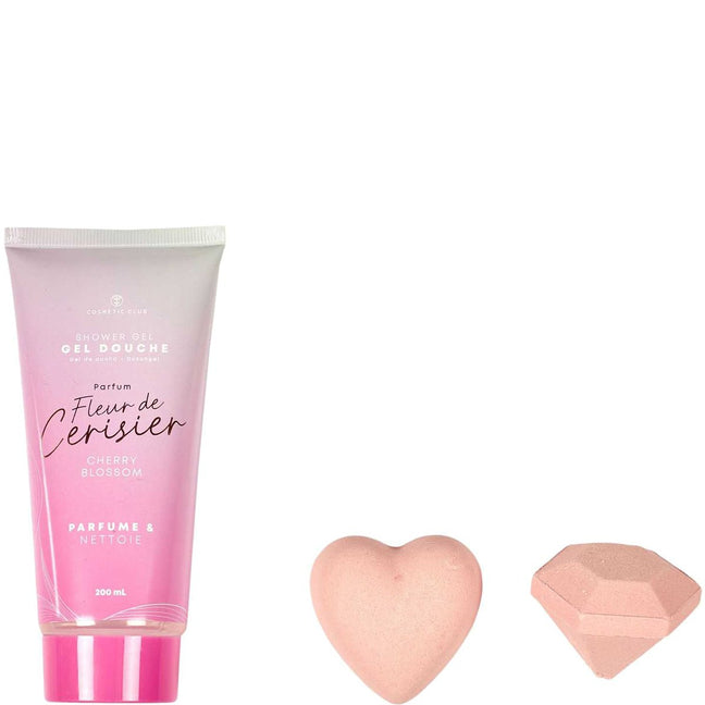 Coffret bain - Fleur de cerisier - 3 produits