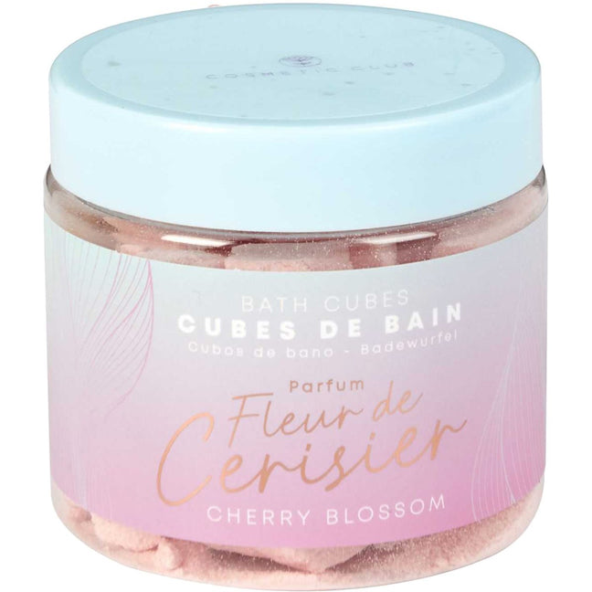 Cubes de bain effervescents - Fleur de cerisier - 140 g