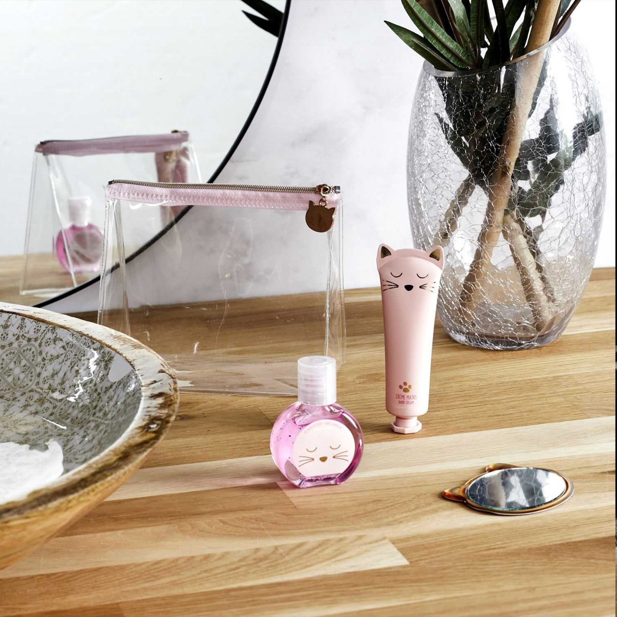 Coffret cosmétique - Chat - Mains - 4 produits