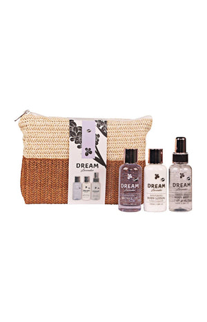 Trousse de bain - Dreams Euphoria - Karité, vanille & menthe - 3 produits