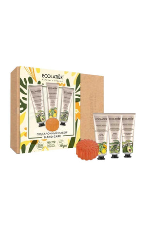 Coffret soins - Ecolatier - Mains - 4 produits