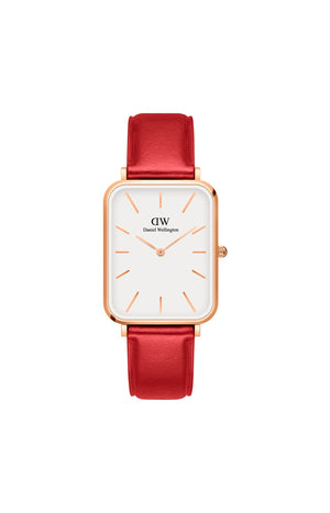 Montre Pressed Suffolk - Acier inoxydable & cuir - 36 mm