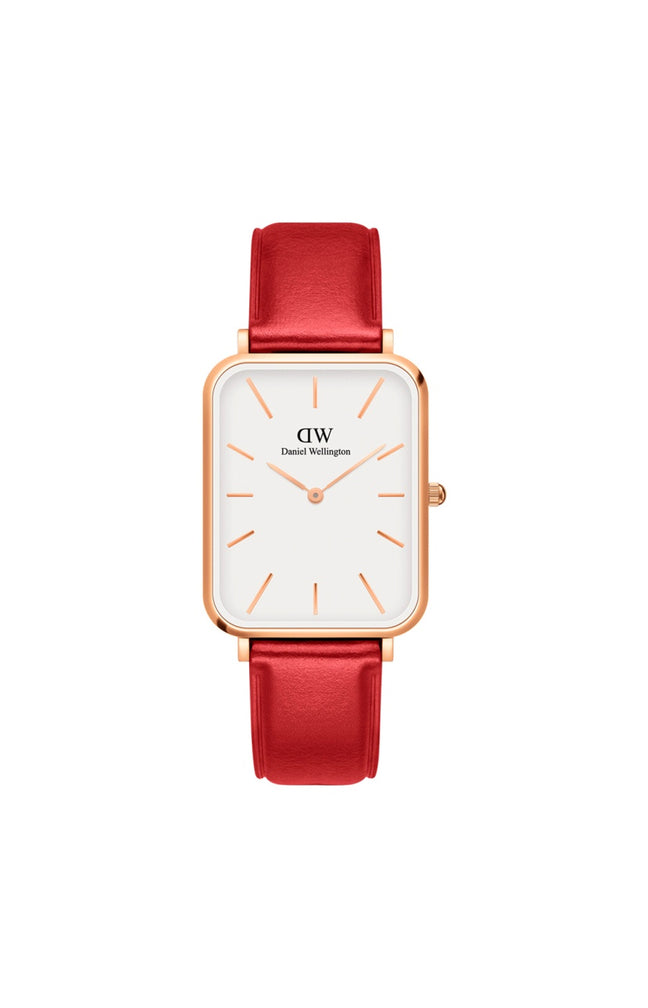 Montre Pressed Suffolk - Acier inoxydable & cuir - 36 mm