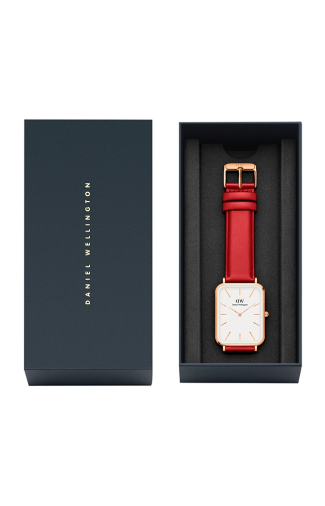 Montre Pressed Suffolk - Acier inoxydable & cuir - 36 mm