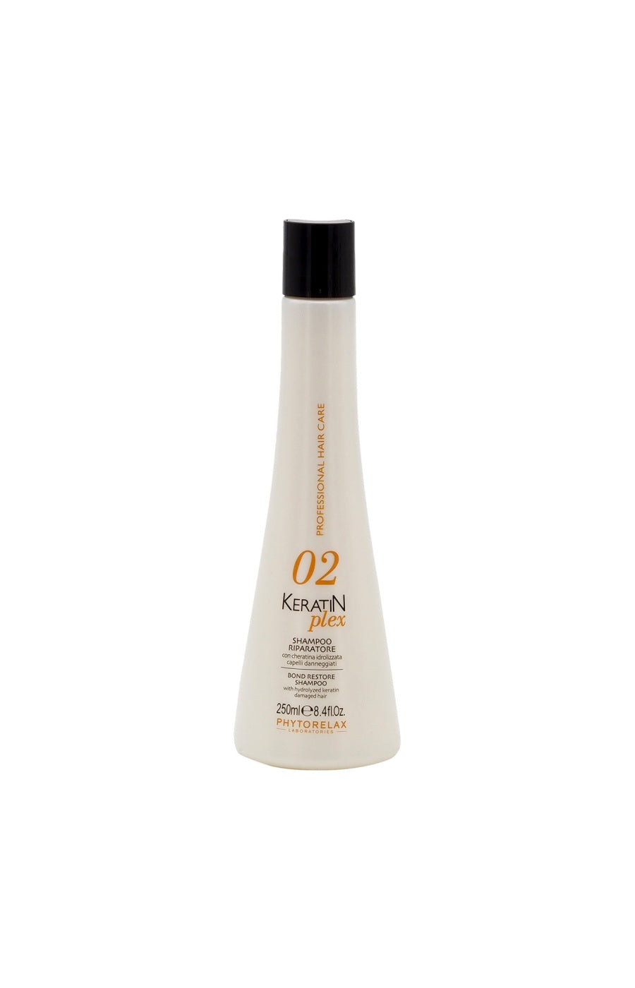 Shampoing réparateur - 02 Keratin Plex - Cheveux abîmés - 250 ml