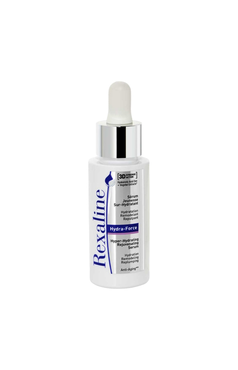 Sérum hydratant & anti-rides - Acide hyaluronique & algues rouges - Visage - 30 ml