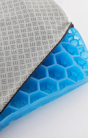 Coussin lombaire gel - Housse rétractable - Glushion