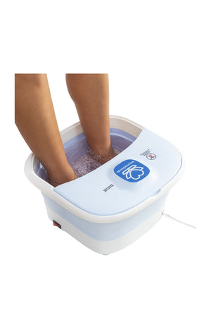 Bassine soin des pieds pliable - Rouleaux & hydromassage - Footopy
