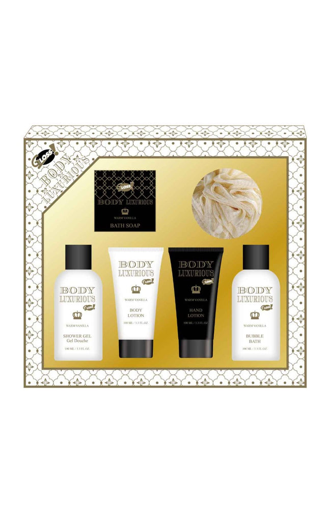 Coffret de bain - Body Luxurious Black - 5 produits