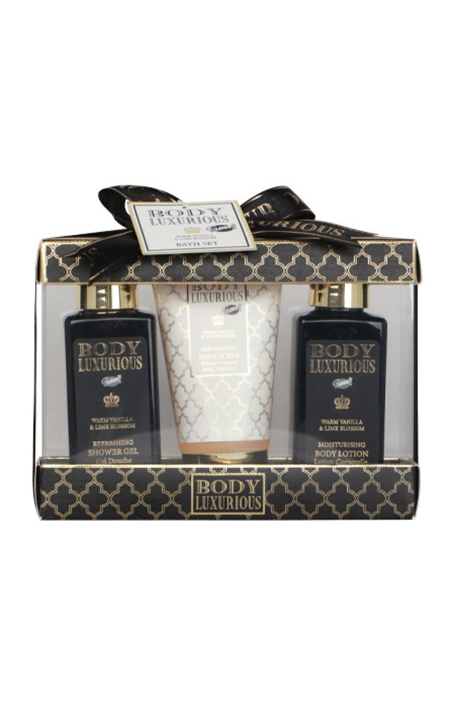 Coffret bain - Body Luxurious Black - 3 produits