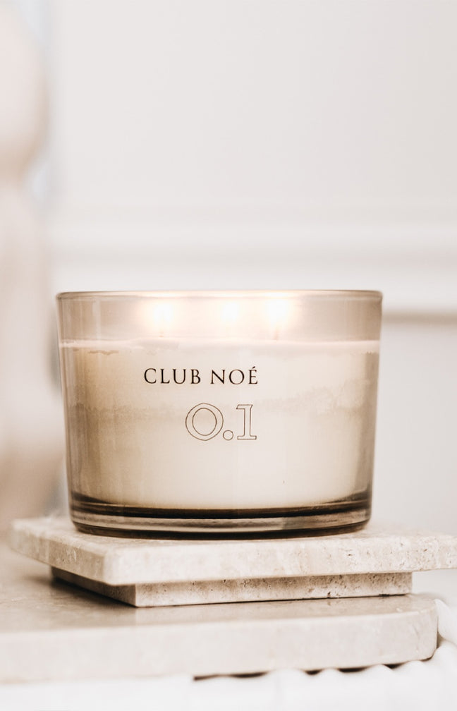 Bougie parfumée - 0.1 - Cèdre & jasmin - 350 g