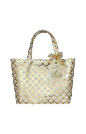 Coffret de bain & sac à main - Belle Luxury Gold - 12 produits