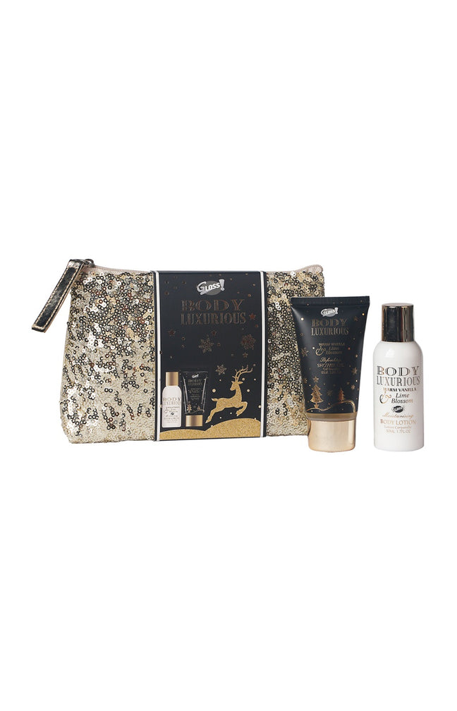 Trousse de bain - Body Luxurious Gold - 2 produits
