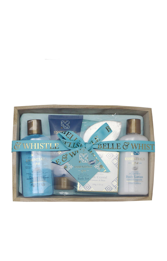 Plateau de bain - Essentials Spa - 5 produits