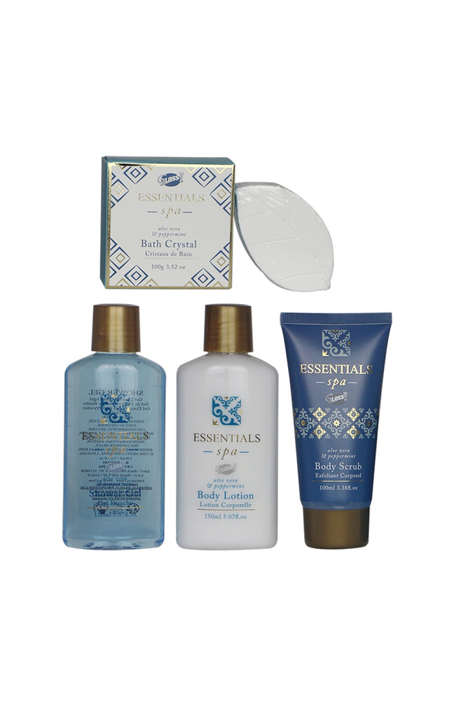 Plateau de bain - Essentials Spa - 5 produits