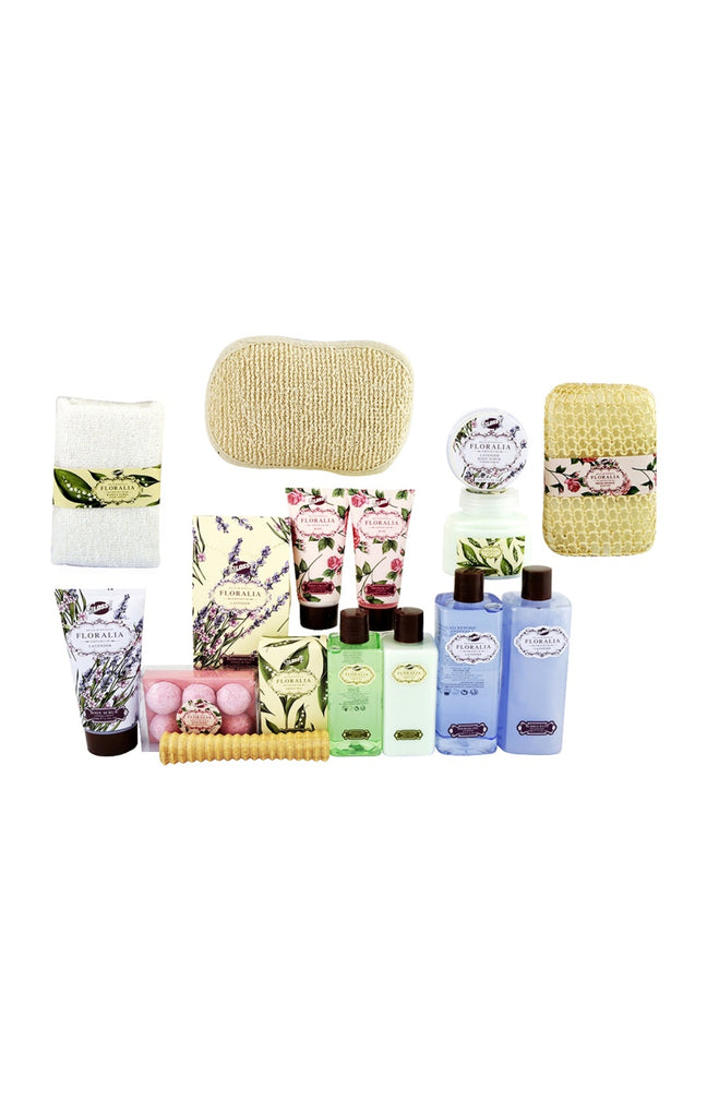 Corbeille de bain - Floralia - 17 produits