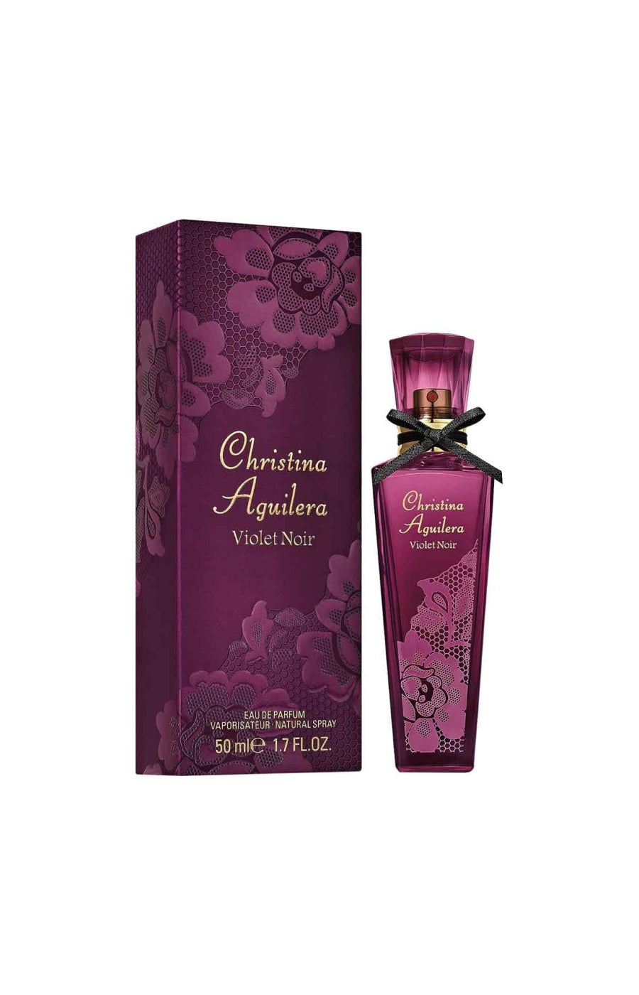 Violet Noir Eau de Parfum - Christina Agilera - Fruité floral - 50 ml